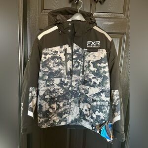 FXR Men’s Expedition X-Ice Pro Jacket Black—Size L—Winter Snowmobile